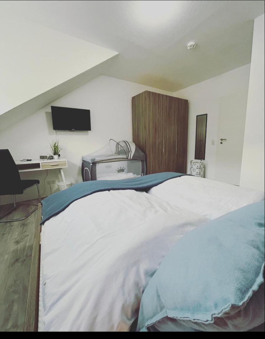 Ferienwohnung Watt Un Leev In Direkter Strand & Citynaehe Von Buesum Dış mekan fotoğraf