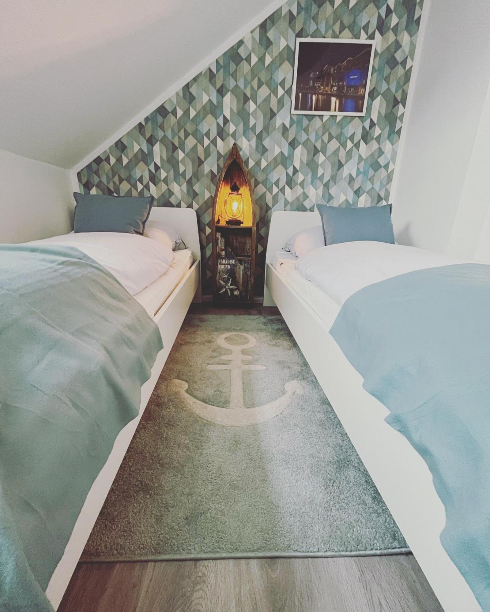 Ferienwohnung Watt Un Leev In Direkter Strand & Citynaehe Von Buesum Dış mekan fotoğraf