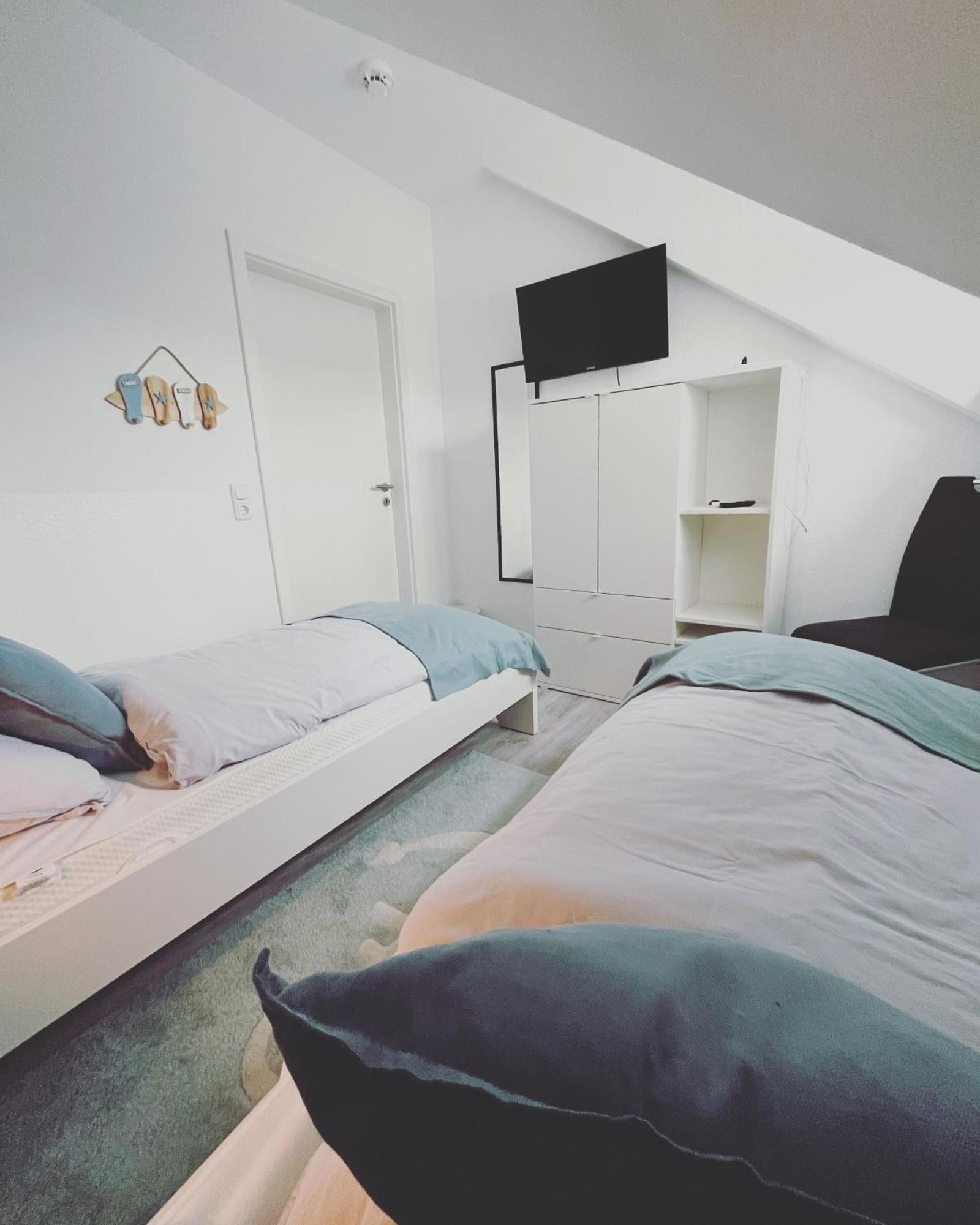 Ferienwohnung Watt Un Leev In Direkter Strand & Citynaehe Von Buesum Dış mekan fotoğraf